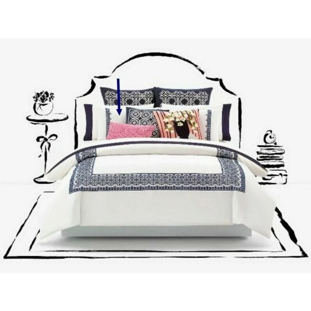 Kate Spade Folk Art Standard Pillow Sham 21x27
